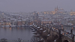 Pražský hrad, Karlův most, Vltava