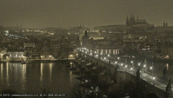 Pražský hrad, Karlův most, Vltava