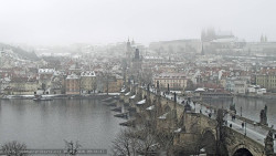 Pražský hrad, Karlův most, Vltava