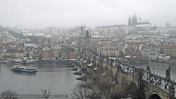 Pražský hrad, Karlův most, Vltava