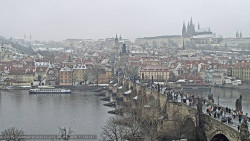 Pražský hrad, Karlův most, Vltava