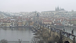 Pražský hrad, Karlův most, Vltava