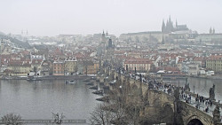 Pražský hrad, Karlův most, Vltava