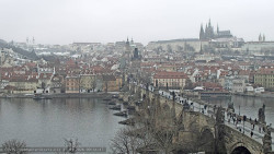 Pražský hrad, Karlův most, Vltava