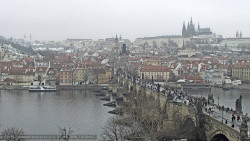 Pražský hrad, Karlův most, Vltava