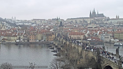 Pražský hrad, Karlův most, Vltava