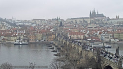 Pražský hrad, Karlův most, Vltava