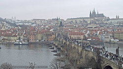 Pražský hrad, Karlův most, Vltava
