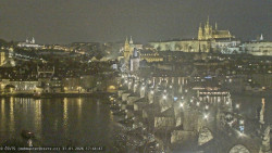 Pražský hrad, Karlův most, Vltava