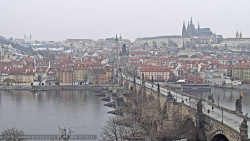 Pražský hrad, Karlův most, Vltava