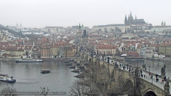 Pražský hrad, Karlův most, Vltava