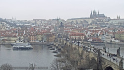 Pražský hrad, Karlův most, Vltava