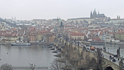 Pražský hrad, Karlův most, Vltava