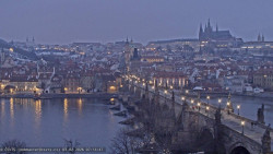 Pražský hrad, Karlův most, Vltava