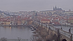 Pražský hrad, Karlův most, Vltava