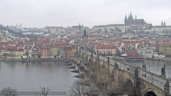 Pražský hrad, Karlův most, Vltava
