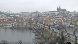 Pražský hrad, Karlův most, Vltava