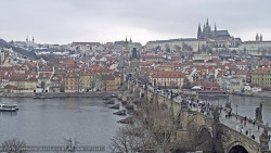Pražský hrad, Karlův most, Vltava