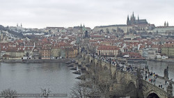 Pražský hrad, Karlův most, Vltava