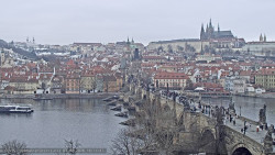 Pražský hrad, Karlův most, Vltava