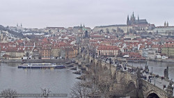 Pražský hrad, Karlův most, Vltava