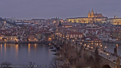 Pražský hrad, Karlův most, Vltava