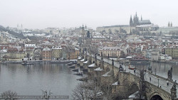 Pražský hrad, Karlův most, Vltava