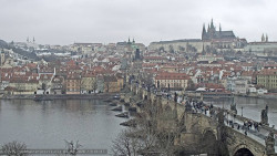 Pražský hrad, Karlův most, Vltava