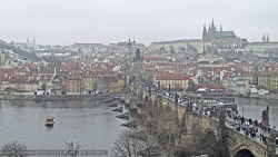Pražský hrad, Karlův most, Vltava