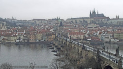Pražský hrad, Karlův most, Vltava