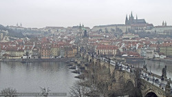 Pražský hrad, Karlův most, Vltava
