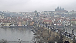 Pražský hrad, Karlův most, Vltava