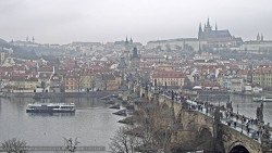 Pražský hrad, Karlův most, Vltava
