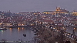 Pražský hrad, Karlův most, Vltava