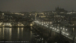Pražský hrad, Karlův most, Vltava