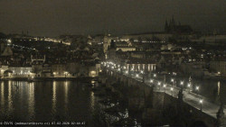 Pražský hrad, Karlův most, Vltava