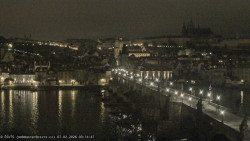 Pražský hrad, Karlův most, Vltava