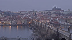 Pražský hrad, Karlův most, Vltava