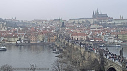 Pražský hrad, Karlův most, Vltava