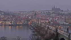 Pražský hrad, Karlův most, Vltava