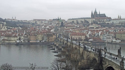 Pražský hrad, Karlův most, Vltava