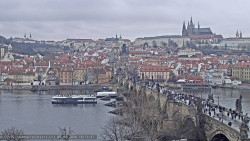 Pražský hrad, Karlův most, Vltava