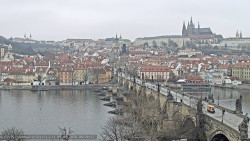 Pražský hrad, Karlův most, Vltava