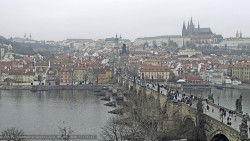 Pražský hrad, Karlův most, Vltava