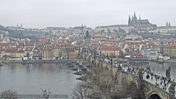 Pražský hrad, Karlův most, Vltava