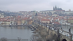 Pražský hrad, Karlův most, Vltava