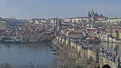 Pražský hrad, Karlův most, Vltava
