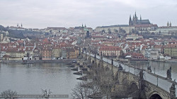 Pražský hrad, Karlův most, Vltava