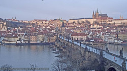 Pražský hrad, Karlův most, Vltava