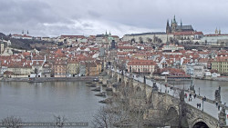 Pražský hrad, Karlův most, Vltava